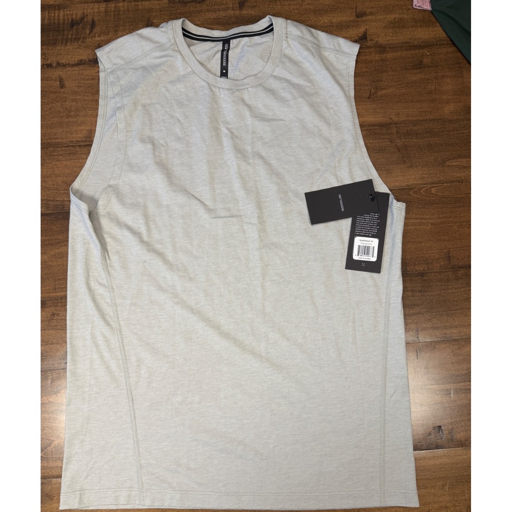 Ten Thousand Durable Muscle Tee Limestone Heather Mens Medium NWT